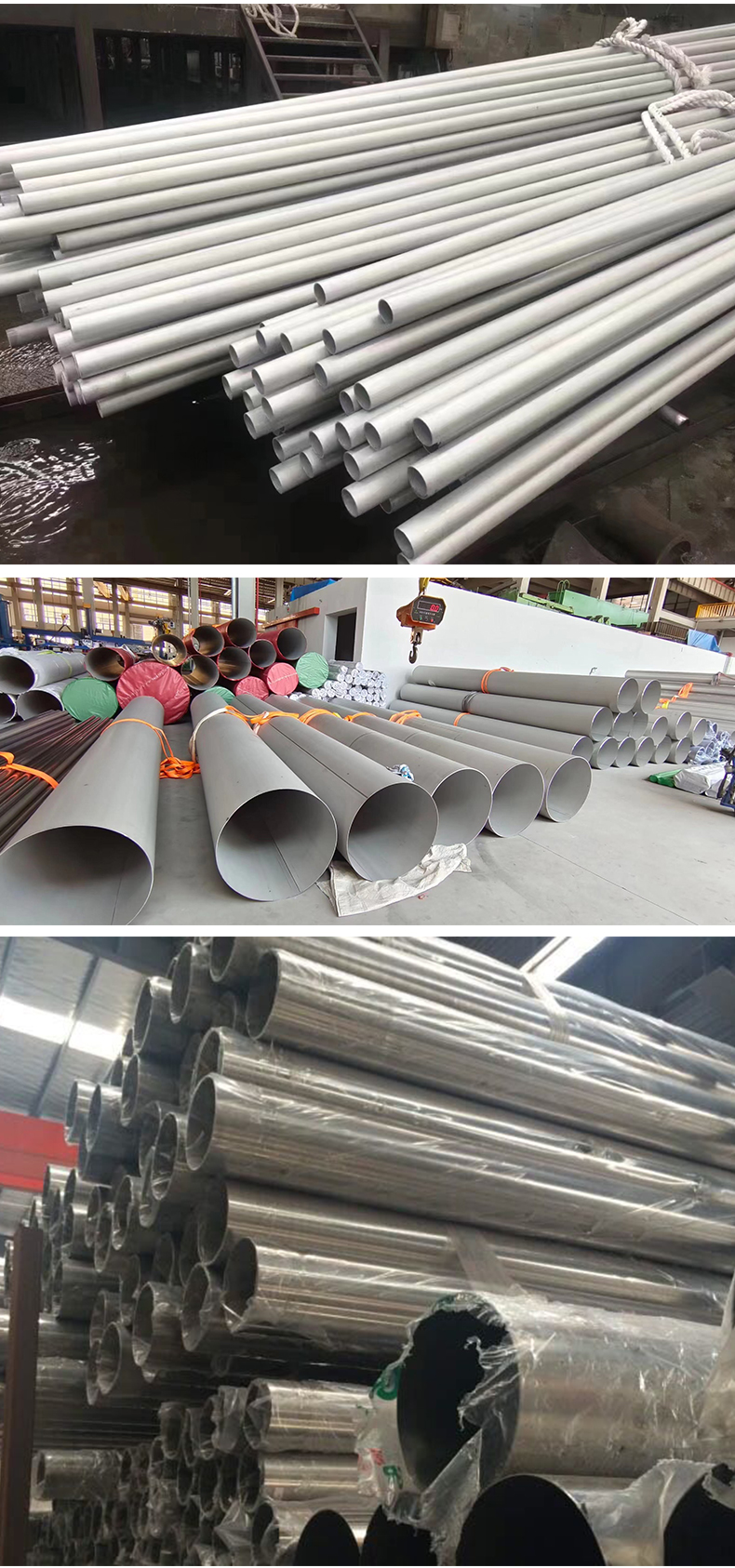 316L stainless steel seamless pipe industrial round pipe stainless steel pipe installation large diameter thick wall welded pipe decoration pipe