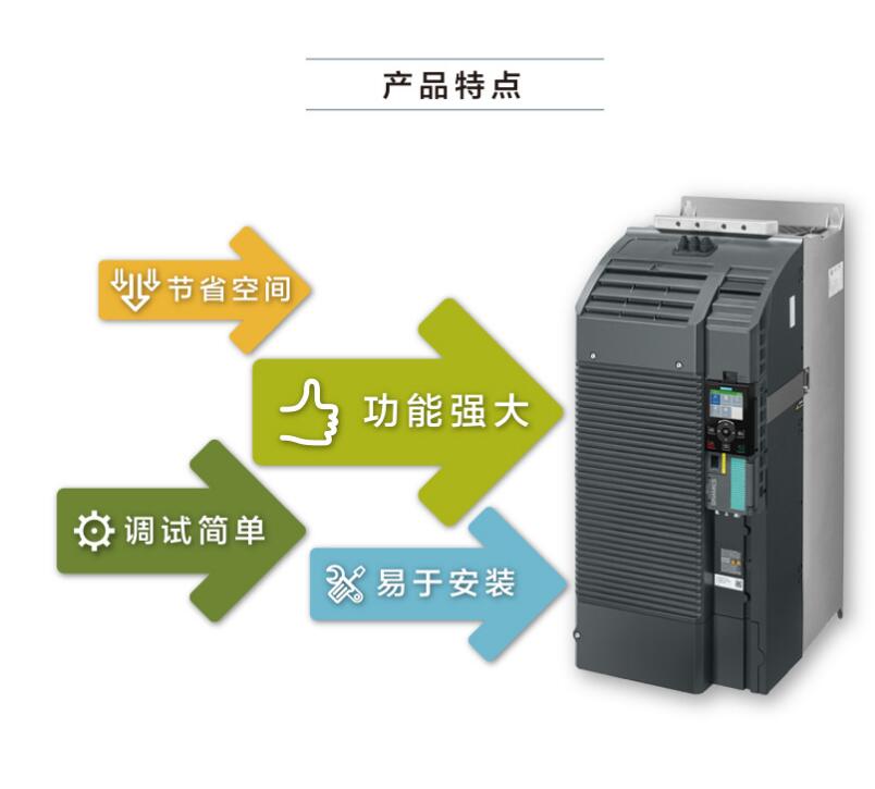 Siemens G120 frequency converter agent PM240-2 6SL3210-1PE24-5AL0 22KW with filter