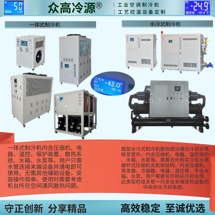 Thermostatic water tank circulating machine water-cooling system radiator cooling water integrated cooling machine