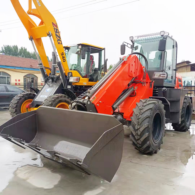 Telescopic forklift, retractable loader with large arms, can be equipped with grabs, forks, and road sweepers. The unloading height can reach 7 meters