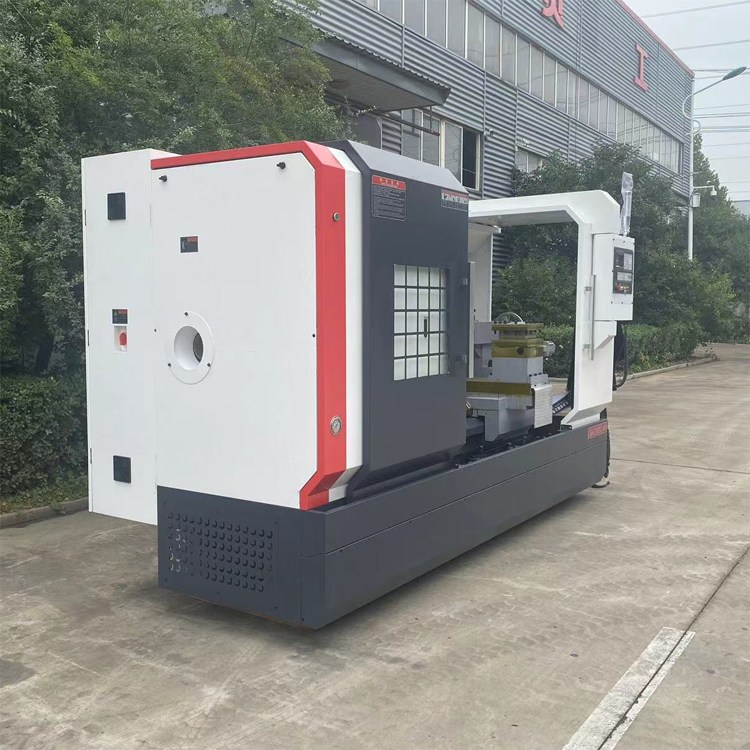 CK61100数控车床 导轨宽度加宽加重 液压三爪卡盘