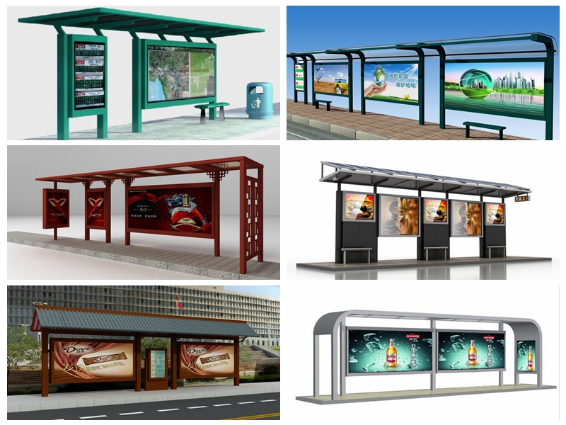 Antique Bus Shelter, Rural Bus Station Sign Source, Manufacturer's Delivery Guarantee