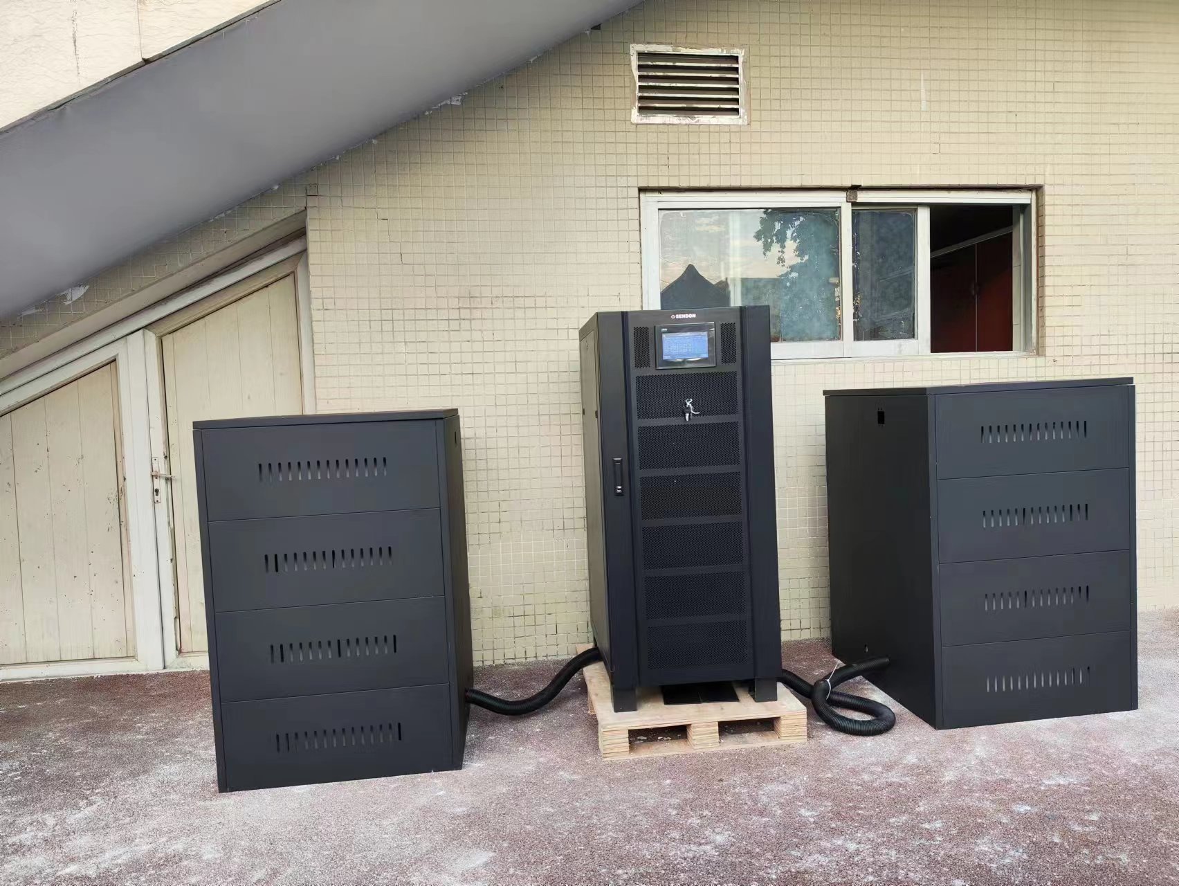 On site installation and commissioning of uninterrupted UPS power supply batteries for the Chengdu Universiade