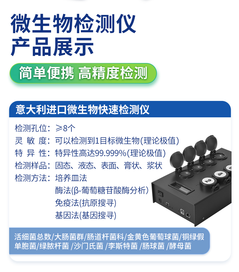 ATP fluorescence detector TH-ATP customized microbial and bacterial rapid detection, portable by Yitianhong