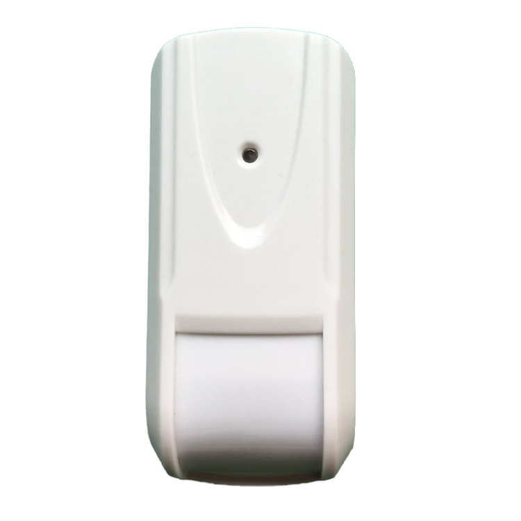 Dual anti pet infrared detector with elegant and exquisite appearance, adjustable anti white light interference