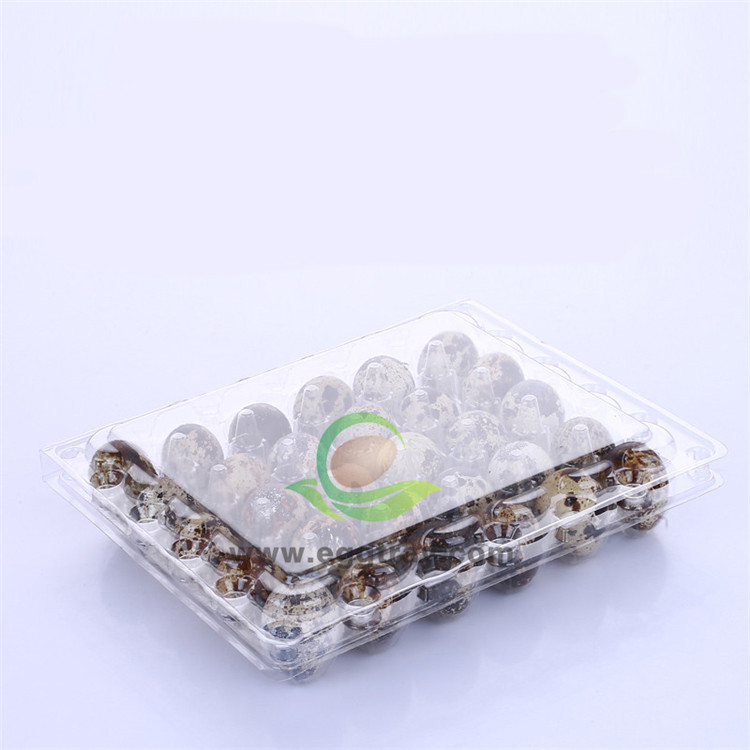 Disposable plastic egg tray, quail tray, transparent packaging box, earth egg box, manufacturer's direct sales package