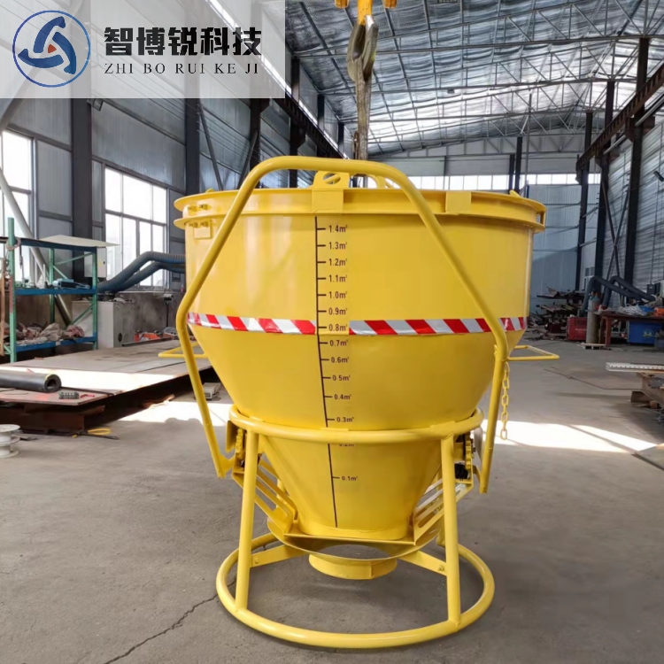 Zhibo Rui_ TG1000 multifunctional tower crane concrete bucket construction, transportation, and pouring for ship use