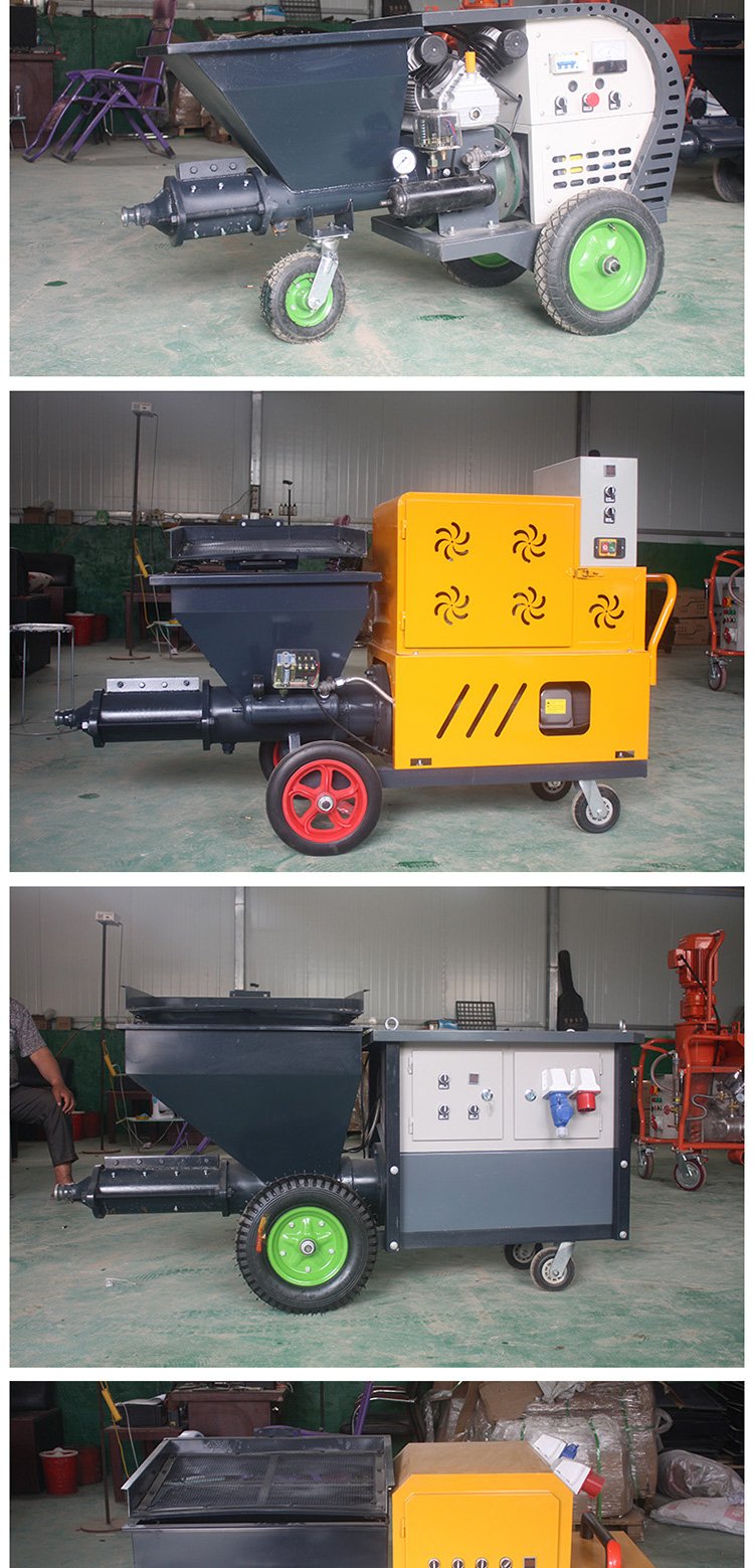 70 type multifunctional mortar spraying machine, fully automatic spraying putty machine, Moyang Machinery