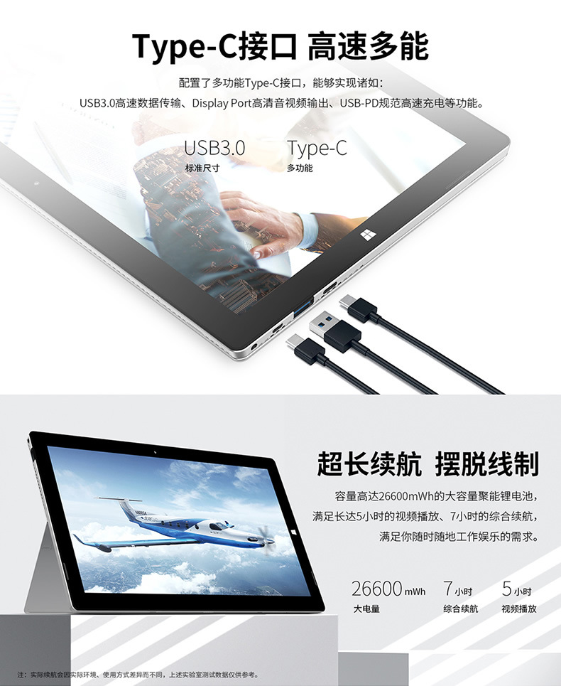 11.6-inch new ultra-thin 4g fully connected tablet X20 ten core type C business office gaming computer