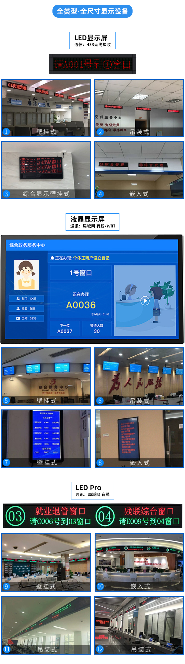 Hospital triage and queuing machine WeChat appointment and retrieval system Bank government hall queuing machine