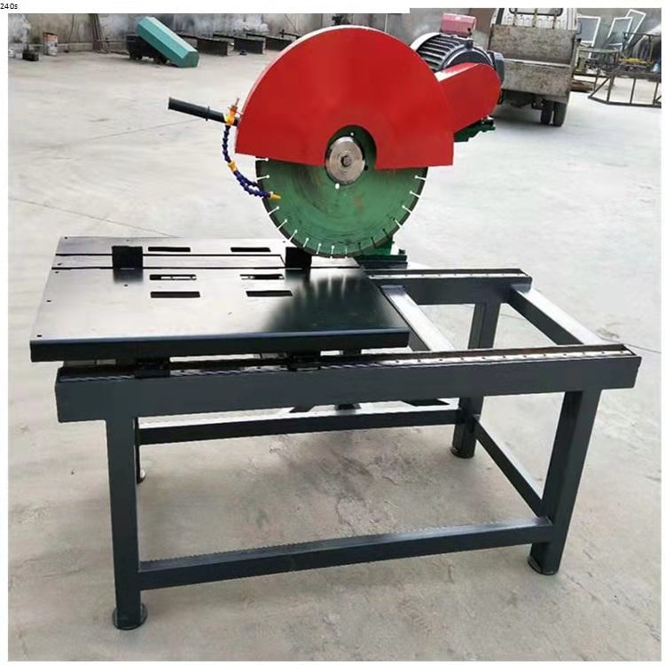 Hand pushed stone trimming machine, construction site stone cutting machine, customizable cutting machine, available in stock, QB800 model