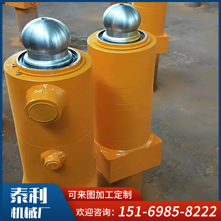 The hydraulic cylinder of the cement pump truck can be produced according to the drawings with dual action and cooling single action oil cylinder