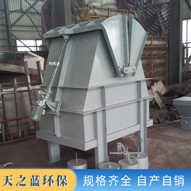 Electric sludge hopper supply large capacity sludge storage hopper, pneumatic hydraulic sludge hopper, Tianzhilan Environmental Protection