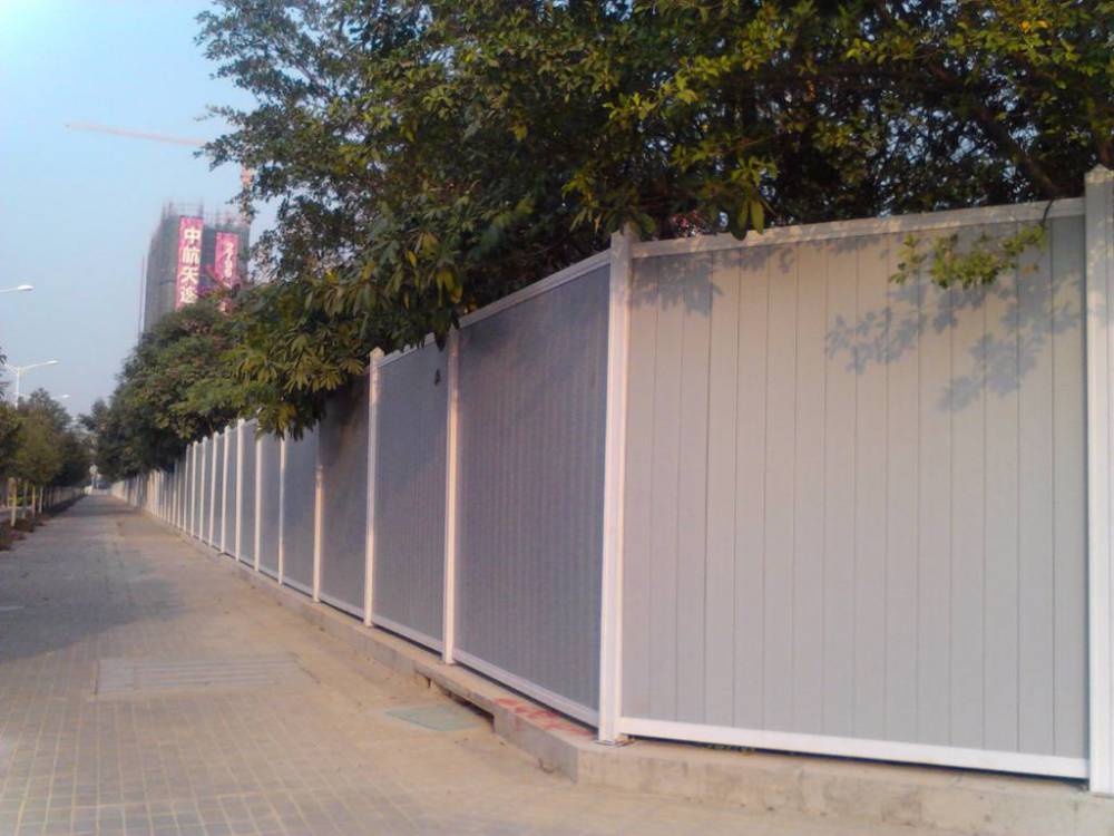 深圳公明PVC围挡夹芯板围挡 绿化防护围挡 市政安全临时隔离围栏