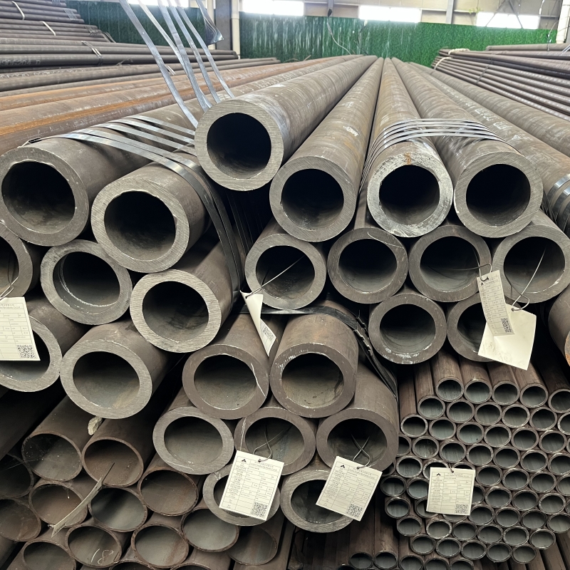 45 # large diameter thick walled steel pipe for mechanical processing, hot-rolled seamless steel pipe 377 * 80mm, in large inventory