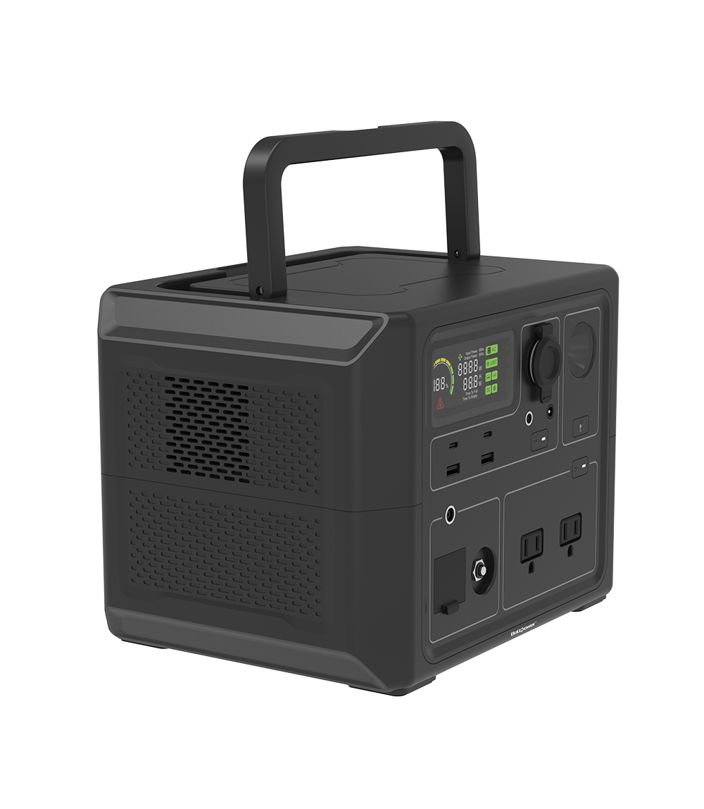 Dianjun 600W portable energy storage power supply, digital display, intelligent lithium iron phosphate outdoor power supply, PD100W fast charging