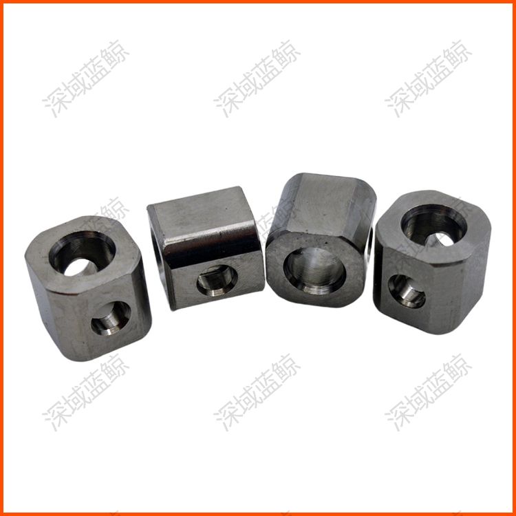 Blue Whale Equipment Five Axis CNC Processing Titanium Parts Precision CNC Accessories Titanium Product Customization