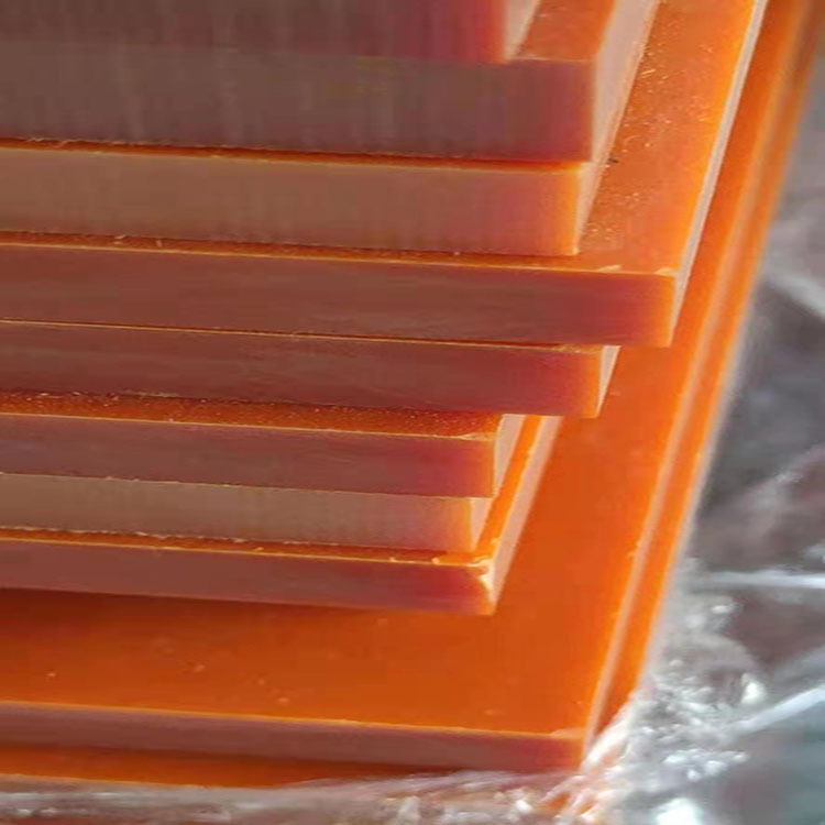 Orange-red bakelite board phenolic resin board high temperature resistant insulation anti-static board