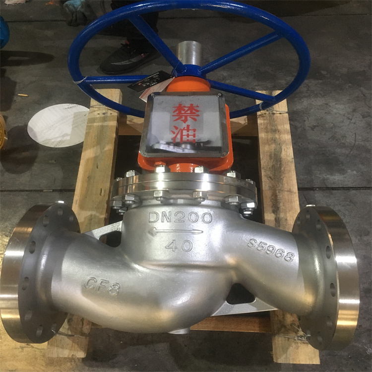 Brass, bronze, stainless steel, and other materials for oxygen ball valve oil prohibition and degreasing treatment QY347F