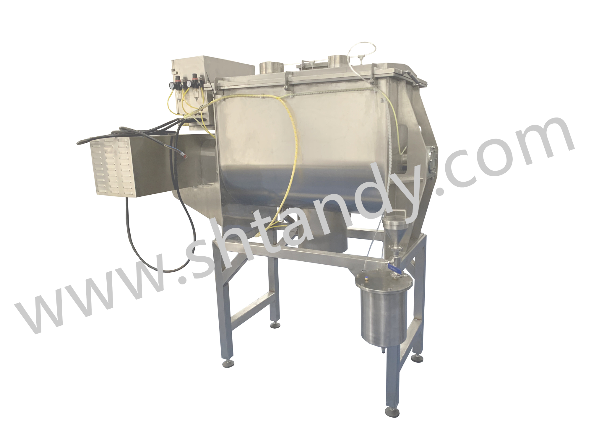 Seasoning Additives Dry Mixer Spiral Belt Mixer High end Powder Wrapping Marinate Particle Mixer Ingredients System