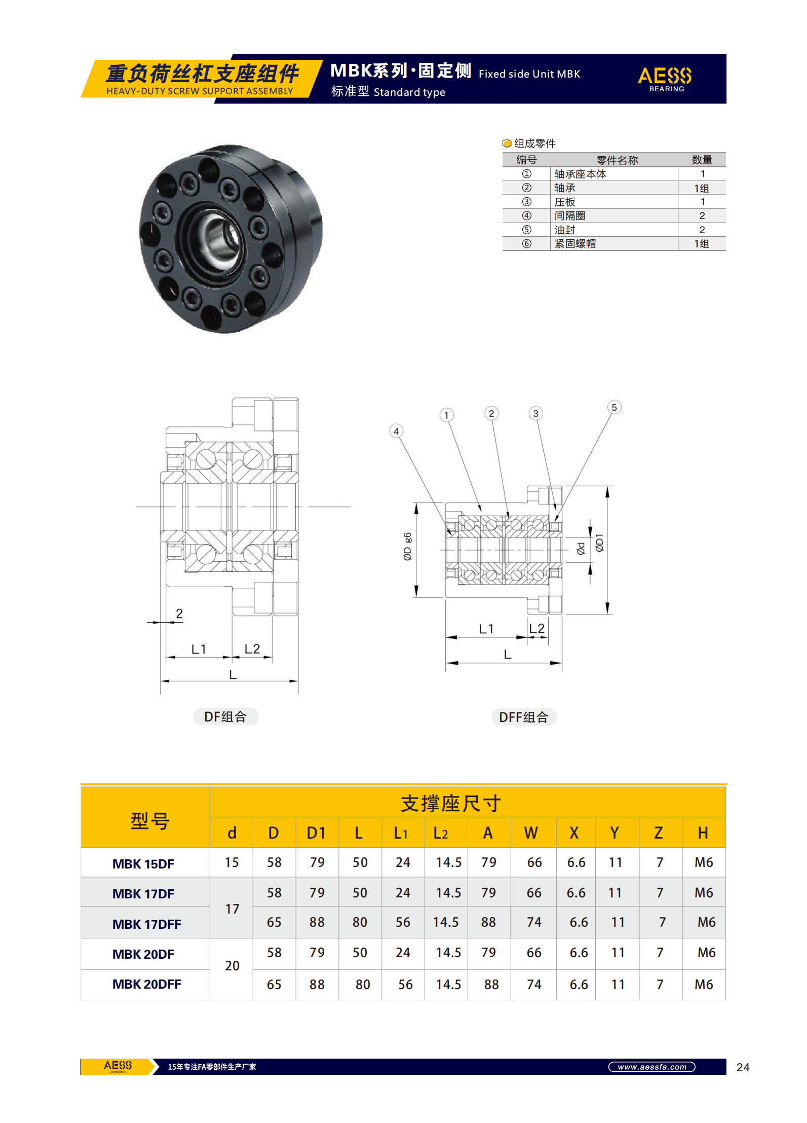 Replacing TBI Precision Screw Support Seat with BSWEM Support Assembly for Sichuan Intelligent Equipment