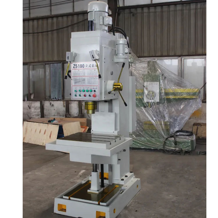 Z5180 square column vertical drilling machine, heavy-duty semi-automatic 80 vertical drill, fully automatic deep hole