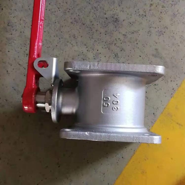 Keruifu gas station accessories double door copper foot valve Tank truck parts Emco copper valve