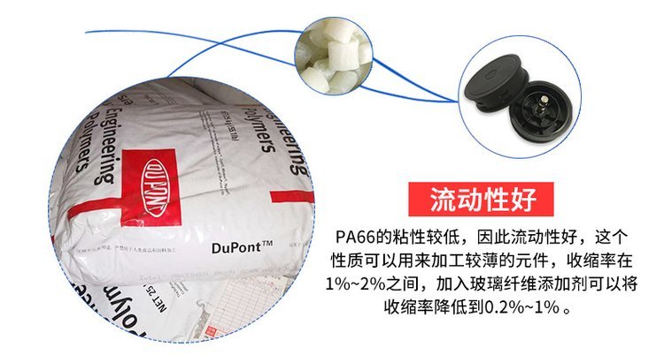 Agent Zytel DuPont PA66 nitrogen phosphorus flame retardant nylon resin injection molding FR15-NC010 coil framework