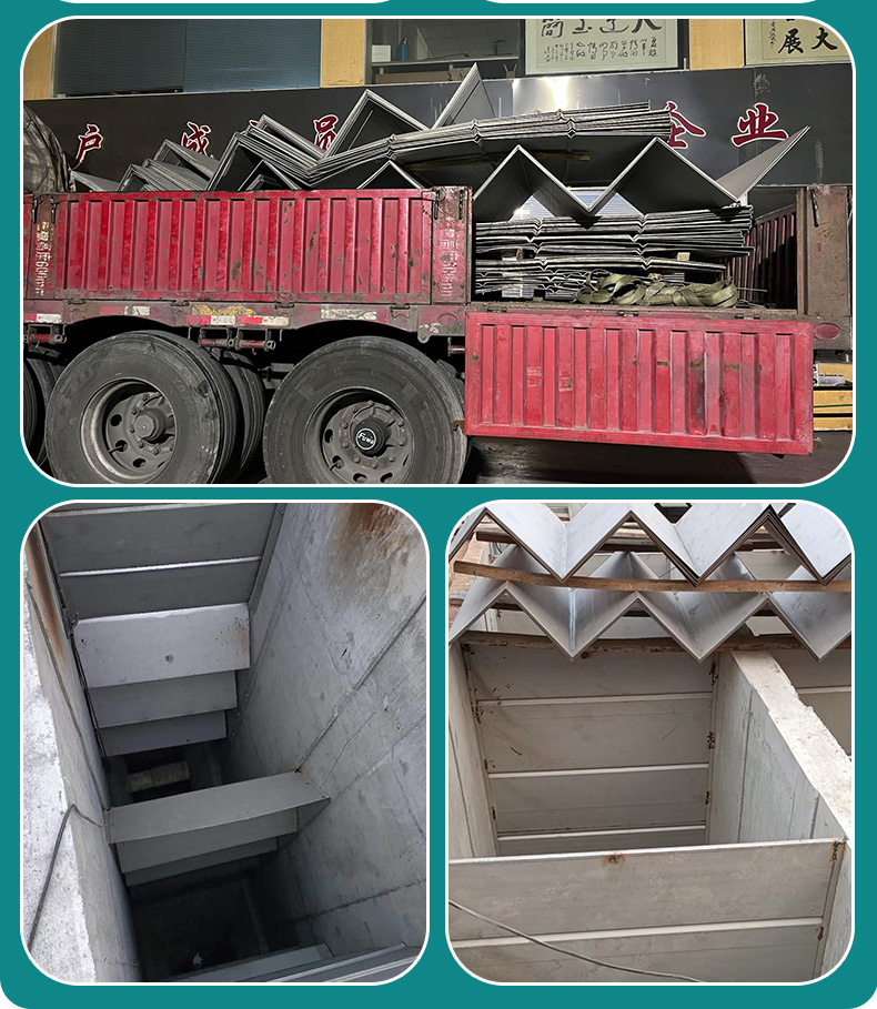 Flocculation folding plate box sedimentation tank 304 stainless steel parallel flocculation folding plate sewage treatment equipment board box PP material