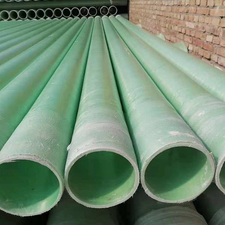 Large diameter winding sewage and drainage pipes customized by manufacturers of fiberglass pipes in Shao'an