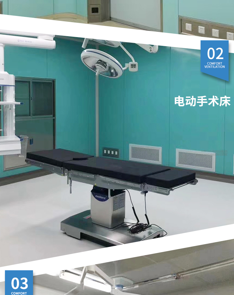 Surgical room purification and decoration Medical engineering manufacturer Rongyuan Dental Implant Room Purification Electrolytic Steel Plate