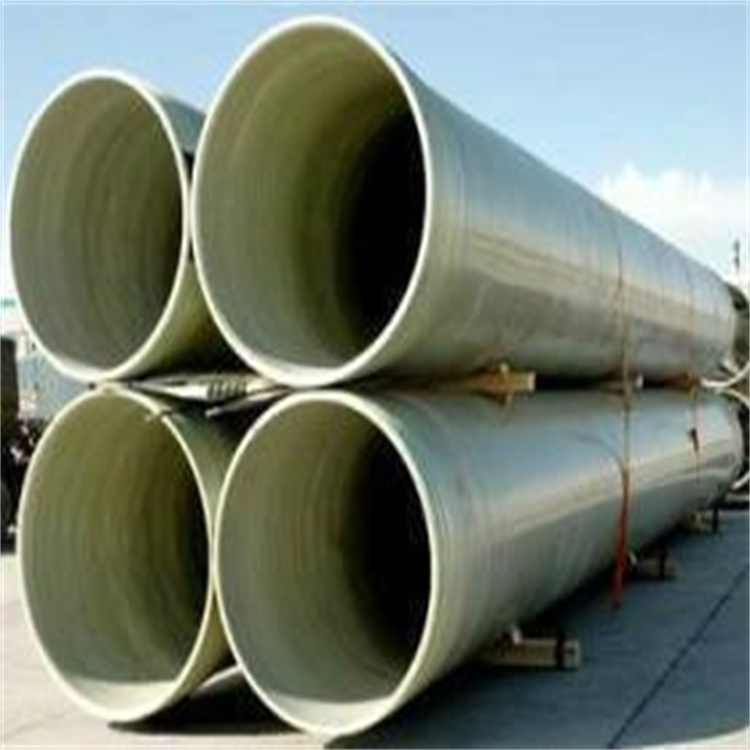 FRP organic winding fiberglass pipeline ventilation pipe with sand inclusion, drainage and sewage cable protection pipe