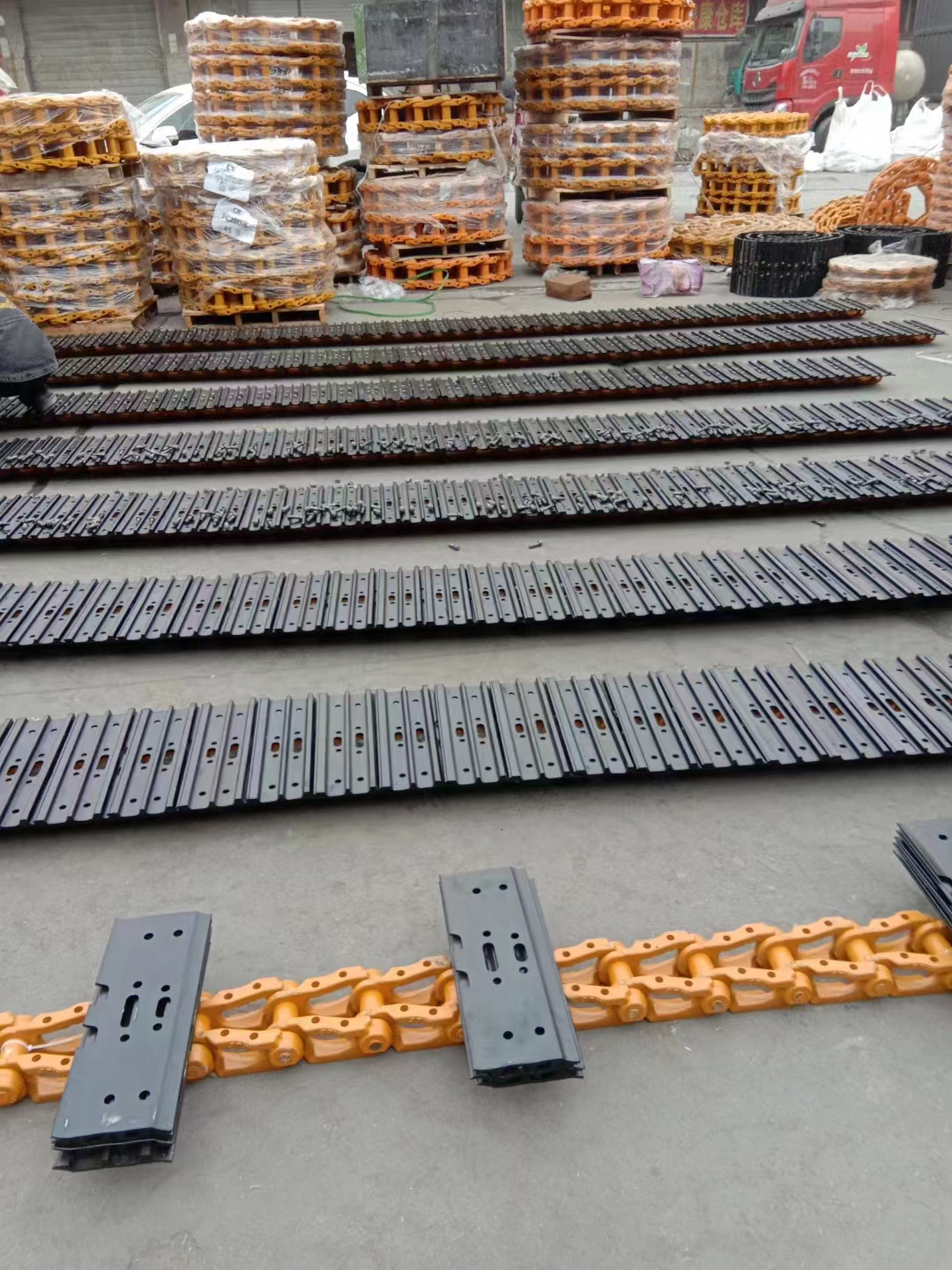 Lishide SC240.8 Excavator 8190-MH-513803 Chain Engineering Machinery Chain Rail Assembly