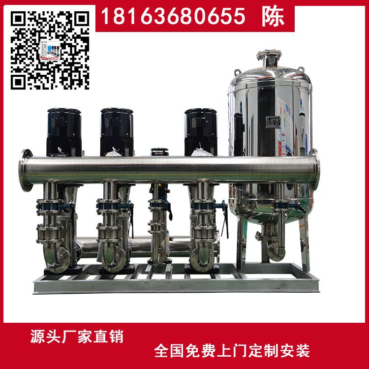 箱式无负压 消防304不锈钢水箱箱泵一体化泵站变频恒压给水系统