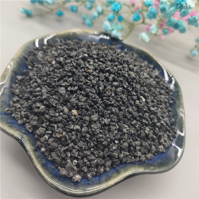 Bright Crystal Black Diamond Sand Sandblasting Rust Removal Plant Decorative Fish Tank Landscape Design with Various Specifications and Full Qualifications