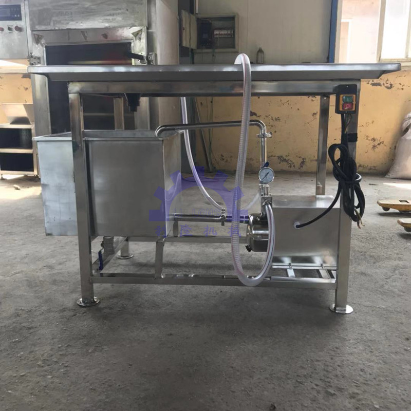 Manual experimental saline injection machine, double gun, 8-needle injection equipment for cured meat, chicken and duck saline injection machine