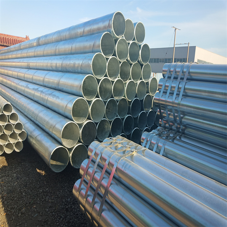 Q235 galvanized pipe specification DN15-DN300 galvanized steel pipe for fire protection in building engineering