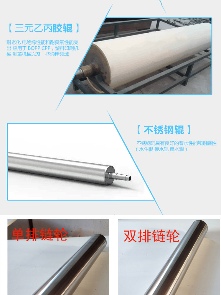 Xinmai main power drum, unpowered drum, sprocket, roller, stainless steel carrier roller, rubber wrapped roller