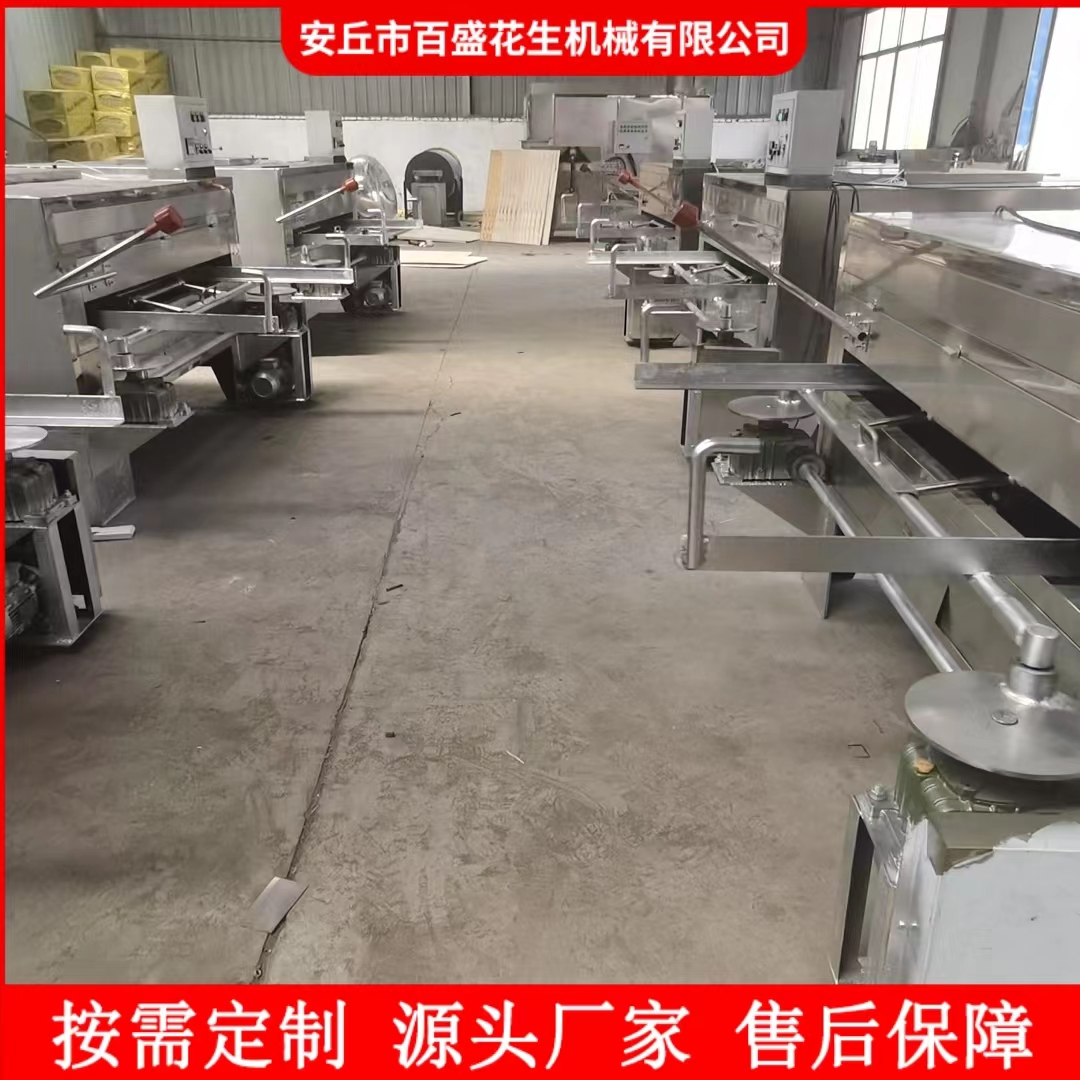 Fully automatic fish skin and bean baking machine BSH-80 type remote fish skin and peanut baking furnace