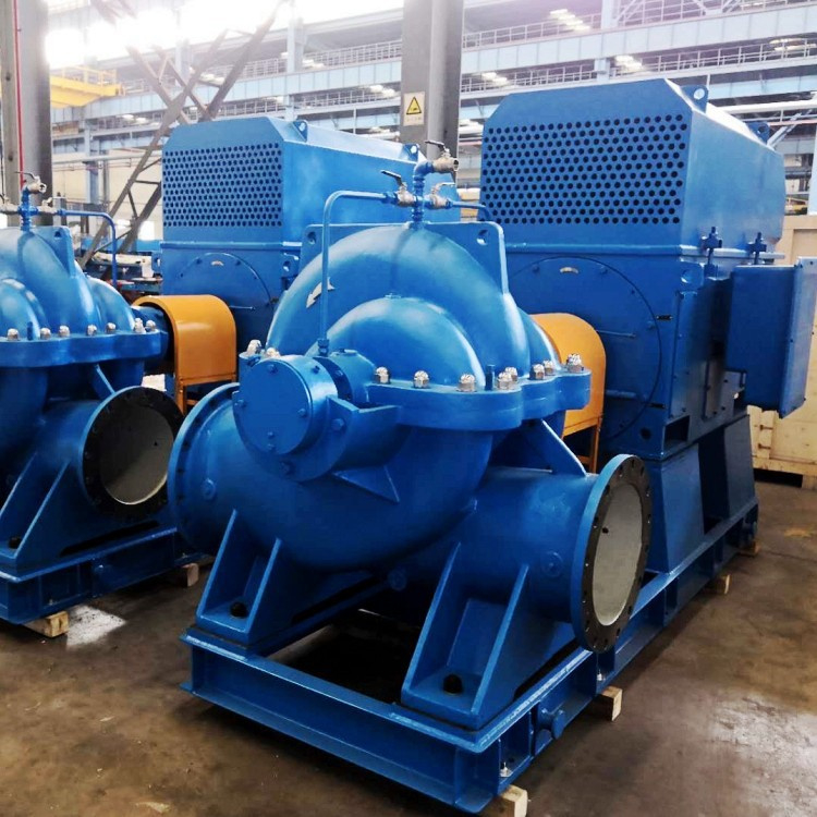 250S double suction pump, medium open pump, large flow power plant, farmland irrigation pipeline pump, chemical mine horizontal clean water pump