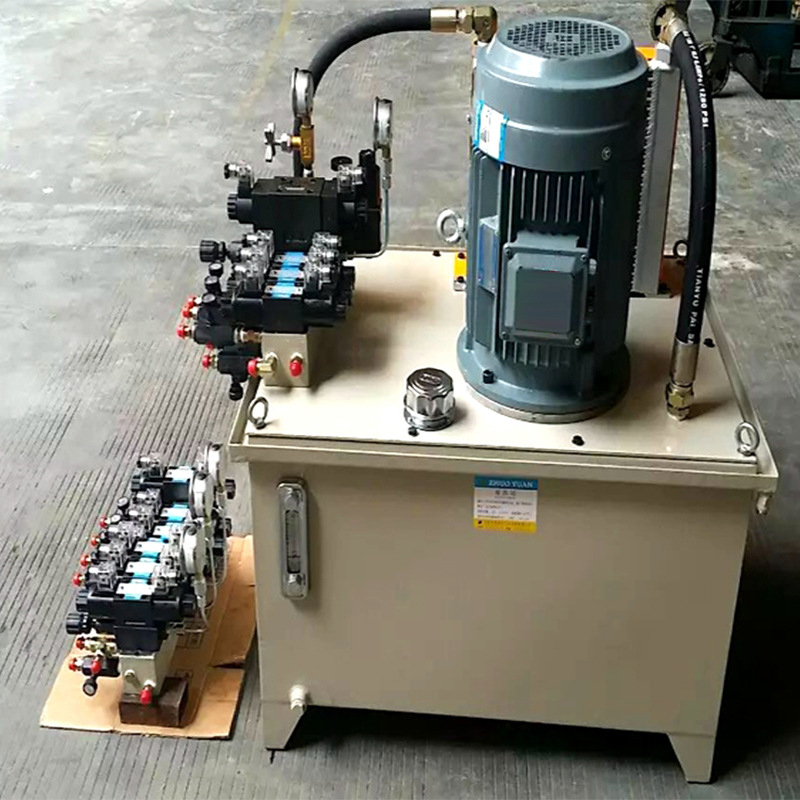 Sole mechanical hydraulic station vulcanization machine hydraulic system Jiejia non-standard hydraulic control system