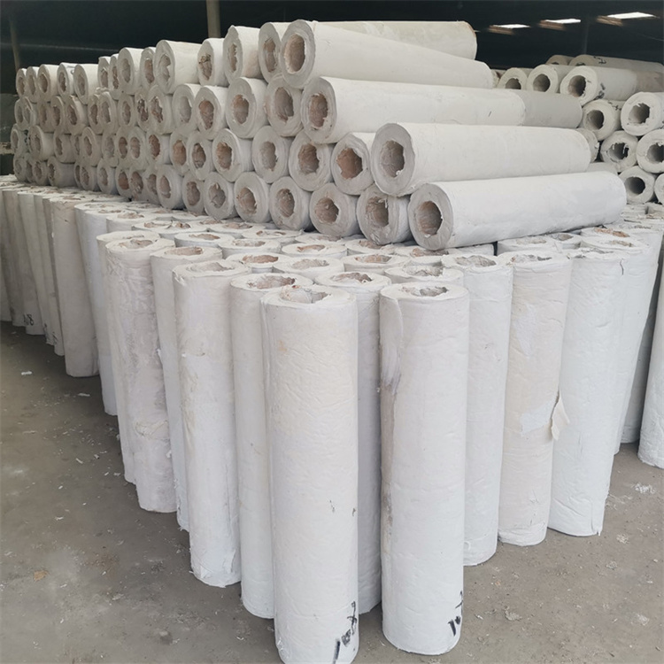 Composite silicate insulation pipe shell for oil pipelines Insulation pipe for water supply pipelines