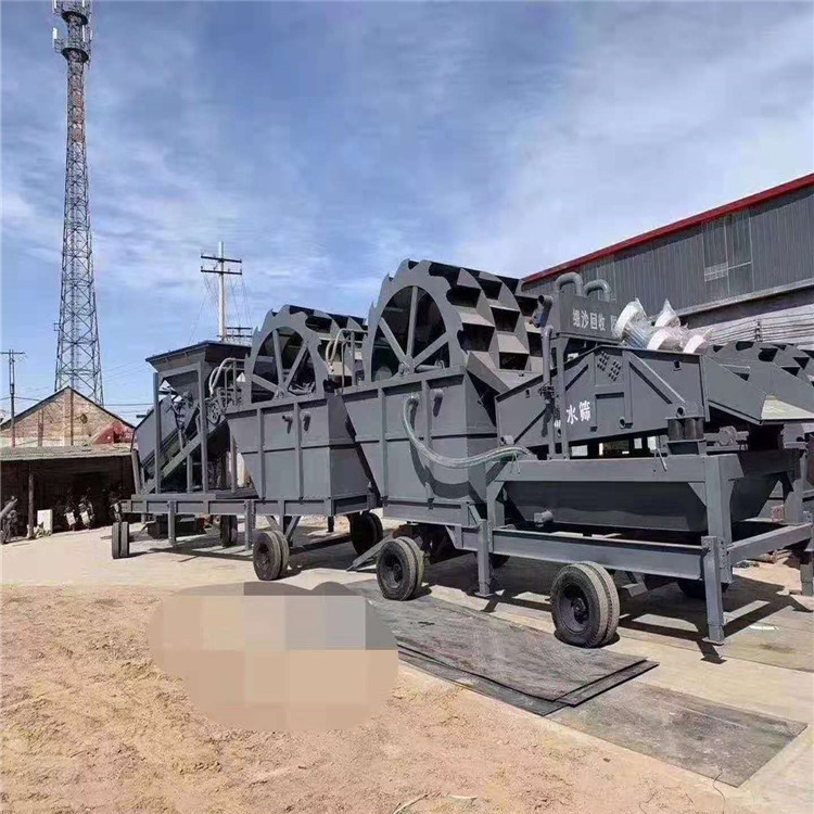 Lei Zhou Mobile Sand Washing Machine Large industrial sand washing equipment with large processing capacity and durability