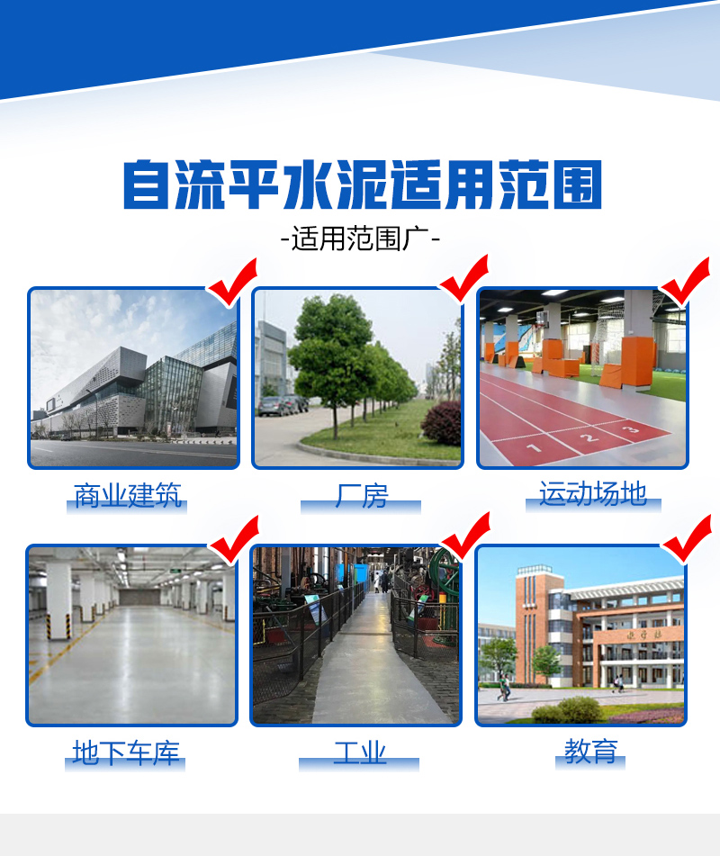 Dilida Cement Pavement Repair Material for Home Decoration, Indoor and Outdoor Self leveling Cement Quick Repair Mortar