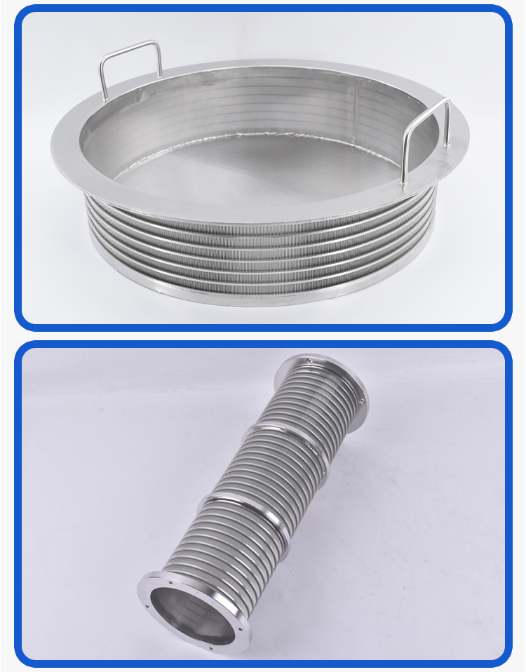 Stainless steel 316L wrapped wire filter cap, drainage cap, exhaust water distributor, filter head, water treatment equipment, filter element