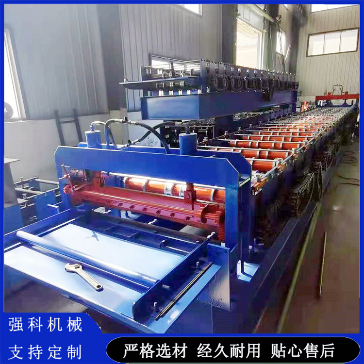 1025 Building Bearing Plate Press Tile Machine Roof Bearing Plate Production Machine Qiangke Intimate Service