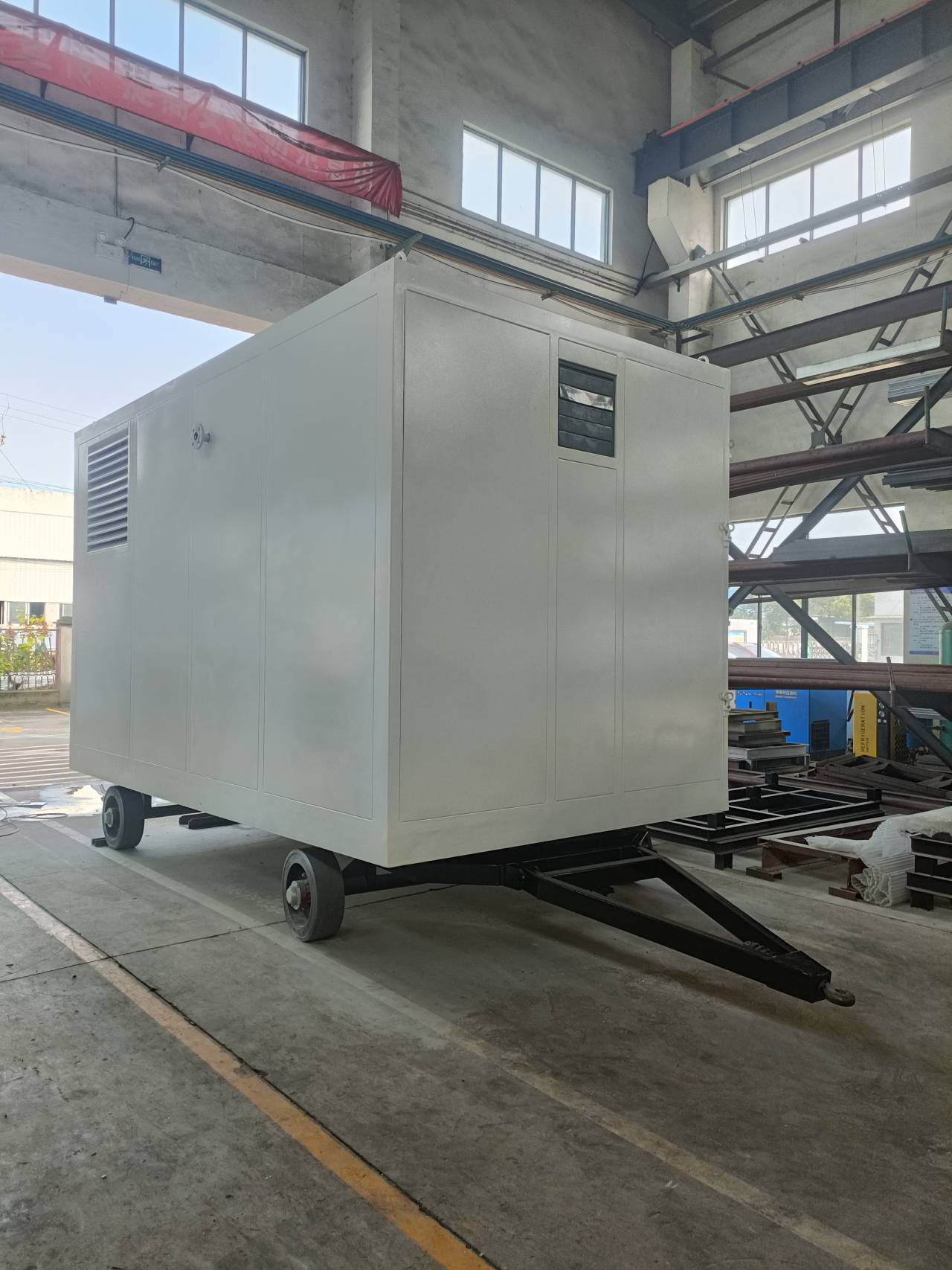 Nitrogen equipment device for nitrogen production mechanism in vehicle mounted containers, Suqi Hongbo Industrial Mobile Nitrogen Machine