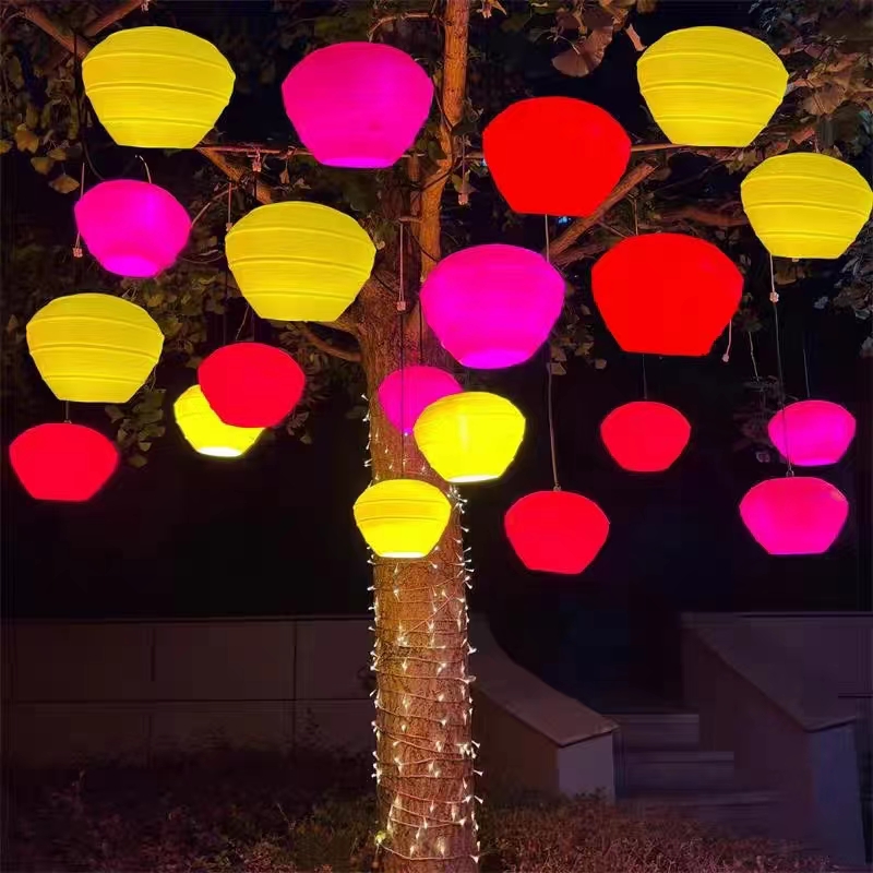 Outdoor LED color light string, municipal engineering, holiday lighting, tree wrapping color light string manufacturer