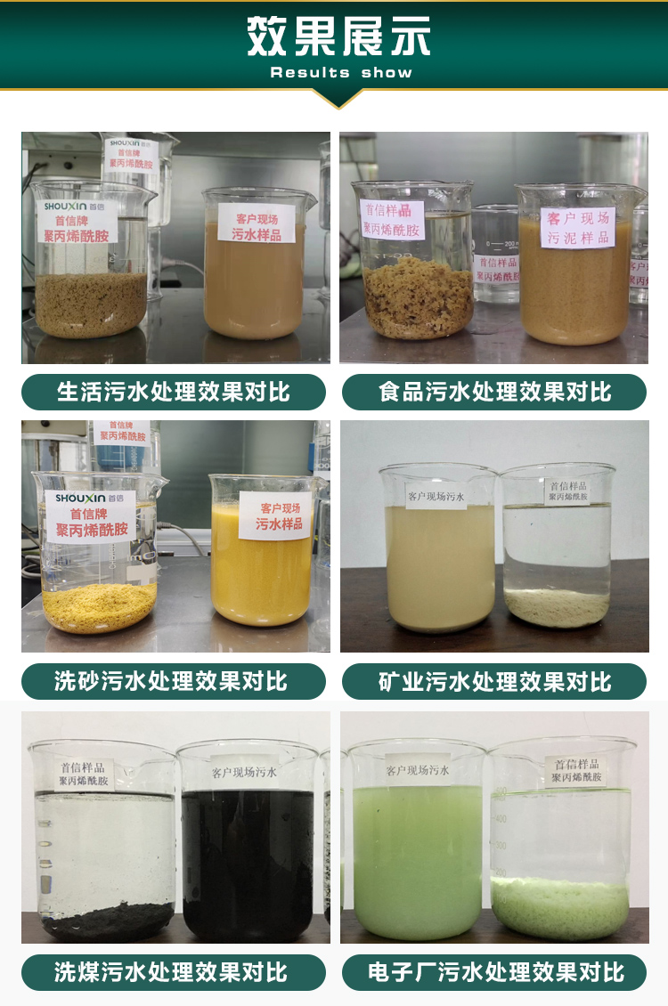 Anionic polyacrylamide APAM, flocculant for sewage treatment, free sample sending