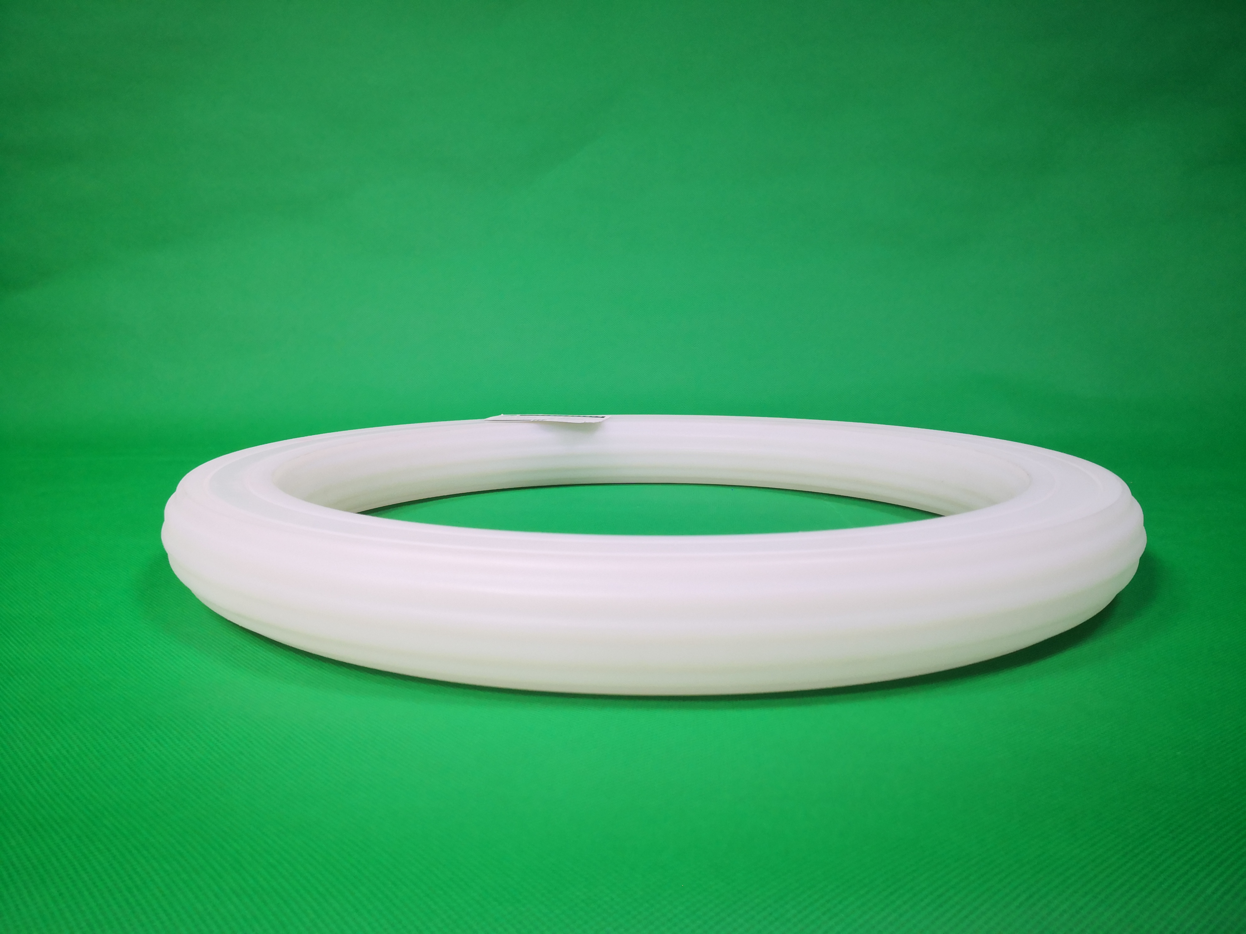 Rotational plastic PE lampshade semi transparent shell LED lamp accessories circular ring type lamp hardware plastic products